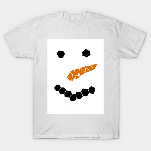 Snow Person! T-Shirt by DancingCreek